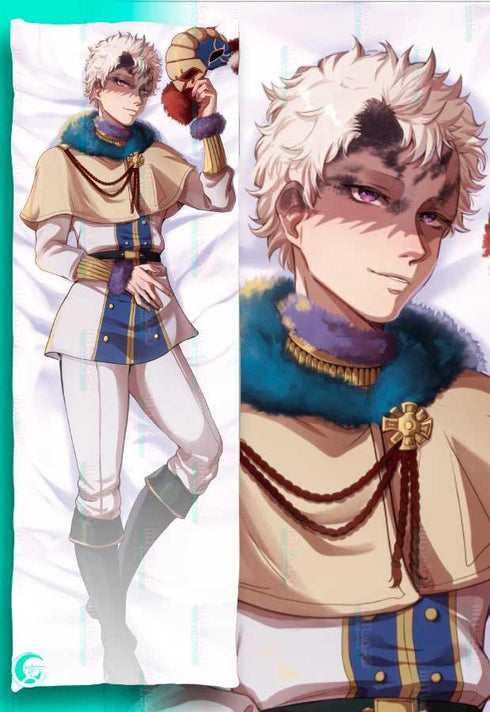 William Vangeance Body pillow case BLACK CLOVER Mitgard-Knight